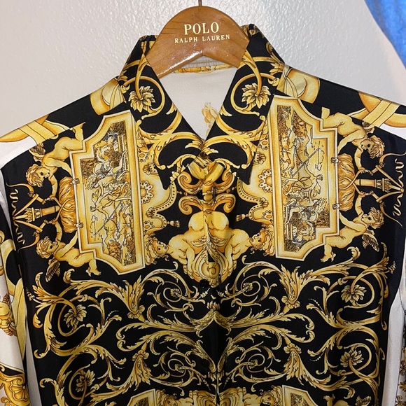 Versace Other - Versace silk shirt size 40